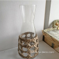 Seagrass Sleeve Tumbler Glass Cup Seagrass Sleeve Tumbler Glass Cup Grass wrapped Manufactory